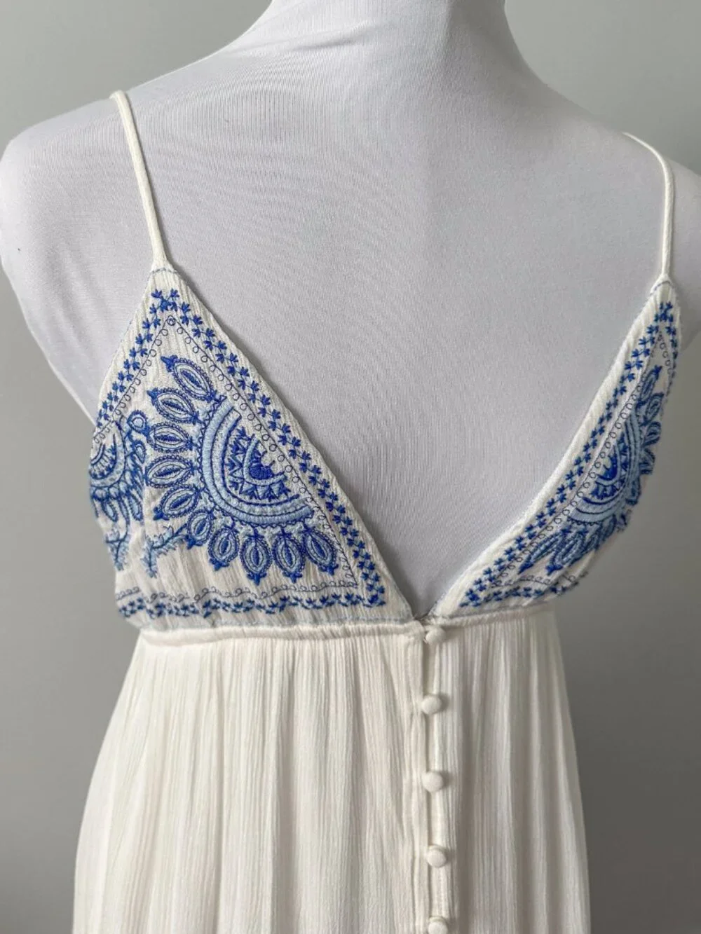 Lulus Those Summer Days White Embroidered Maxi Dress - Picture 7 of 12